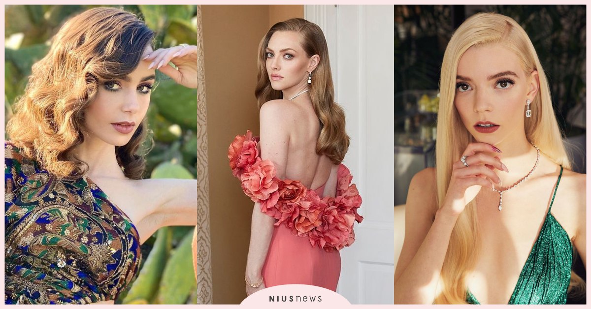 2021金球獎女星在家更要盛裝！安雅泰勒喬伊仙氣下凡、阿曼達塞佛瑞不老美貌引討論 2021、金球獎、Golden Globes、安雅泰勒喬伊、Anya Taylor-Joy、Kate Hudson、Amanda Seyfried、Vanessa Kirby、Emma Corrin、Gal Gadot、Lily Colins