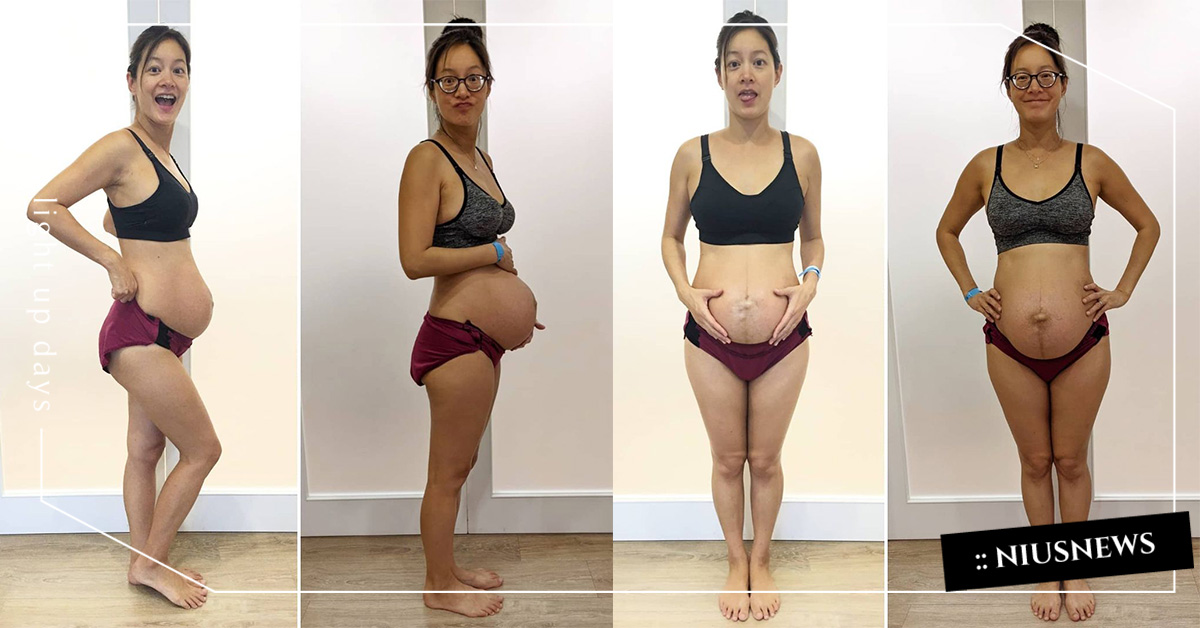 超震撼！Janet曝光所有媽媽產後的真實模樣！呼籲媽媽們「樂觀看待自己的身材」 媽媽妞、產後、子宮、宮縮、樂觀