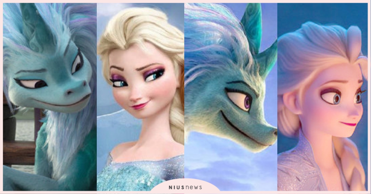 冰雪女王續演迪士尼新作？《尋龍使者：拉雅》神龍撞臉艾莎，網爆笑：側臉神複製 電影、迪士尼、冰雪女王、尋龍使者：拉雅、神龍、艾莎、西蘇、動畫電影、撞臉