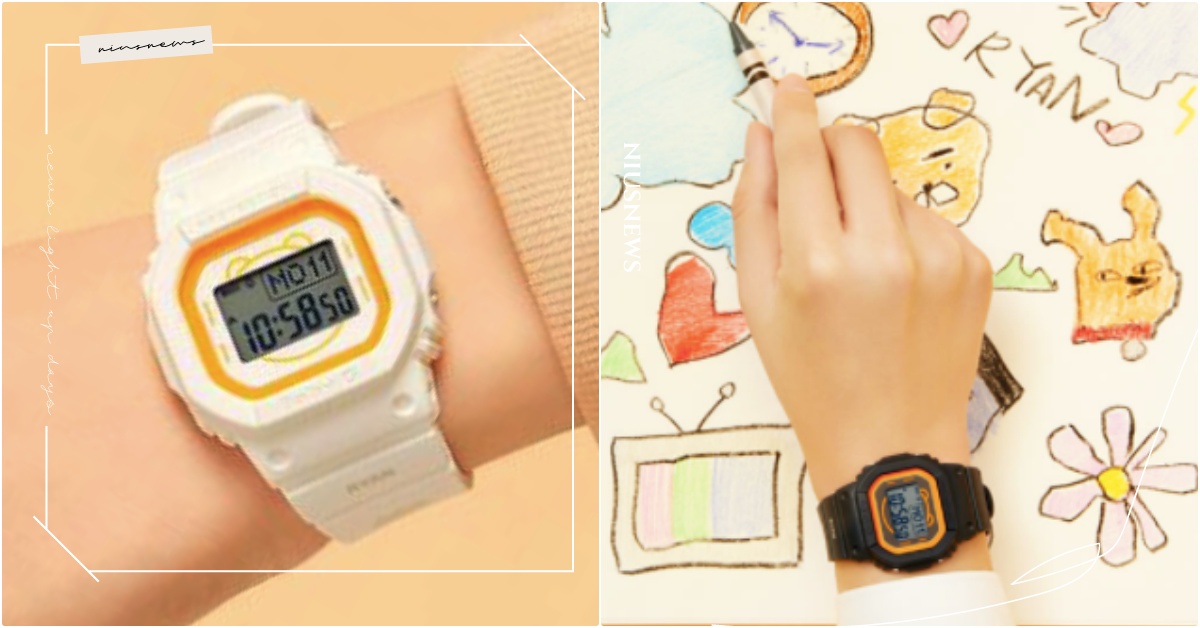 一按被萊恩佔領！KAKAO FRIENDS×BABY-G聯名「萊恩錶」韓妞暴動 KAKAO FRIENDS聯名、BABY-G、BABY-G聯名、萊恩手錶、萊恩聯名