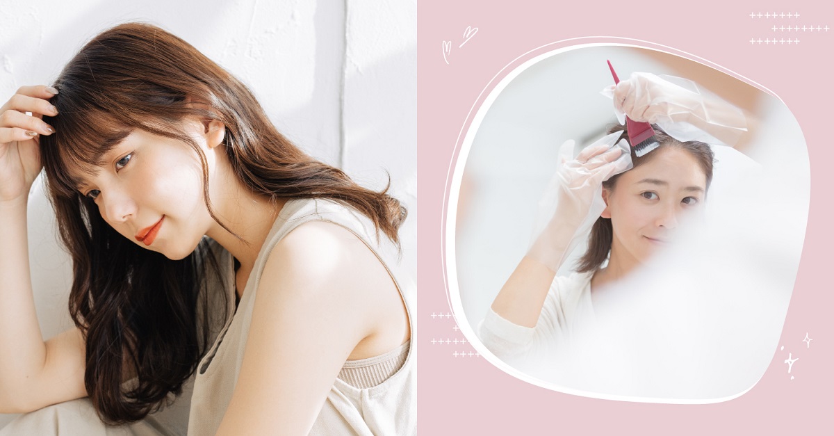 照鏡子的瞬間就心情好好！從今天開始自己DIY染頭髮 染髮劑、染髮、美髮造型、補色洗髮精、泡泡染