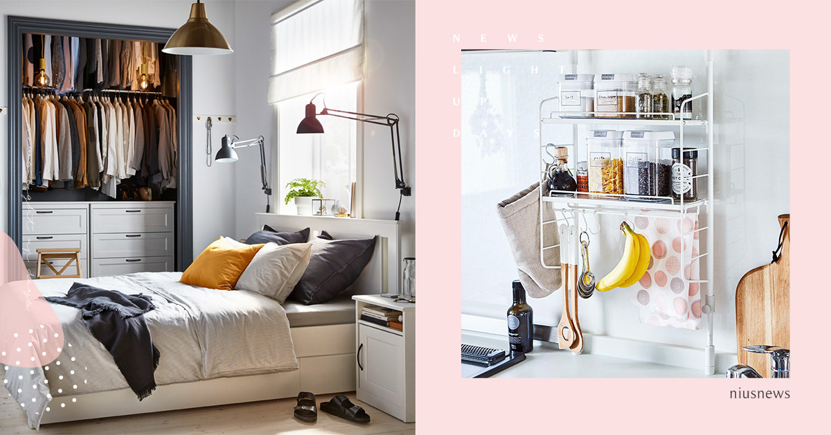 成堆的衣服山、餐桌變雜物桌？IKEA調查10個最讓人困擾的居家空間！ 收納、IKEA、生活空間、臥室、廚房、玄關、整理、小物、衣服、衣櫃
