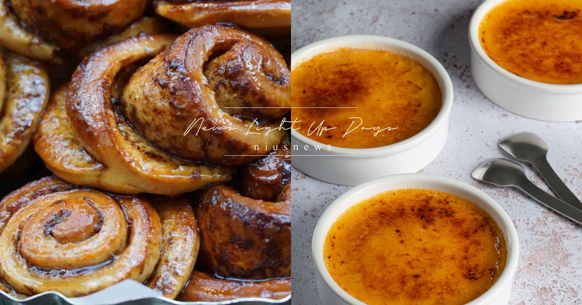 Dessert、Snack差在哪？肉桂捲、烤布蕾英文怎麼說？甜點控必學英文大補帖 甜點、蛋糕、糖果、麵包、甜食