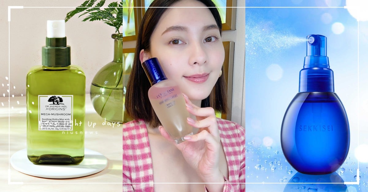 5款好評「保濕精華水噴霧」推薦！乾肌、油肌都適用，噴灑還帶有療癒香氣！ 保濕噴霧、行動電源、補水、保濕、歐舒丹、KOSE、品木宣言、THE BODY SHOP、寵愛之名、