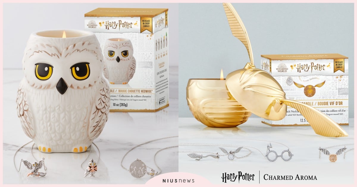 《哈利波特》聯名11款香氛蠟燭！嘿美和金探子全登場，內藏絕美「項鍊」和「戒指」 哈利波特、Charmed Aroma、香氛蠟燭、嘿美、金蛋、金探子、分類帽、葛來分多、史萊哲林、赫夫帕夫、雷文克勞、霍格華茲