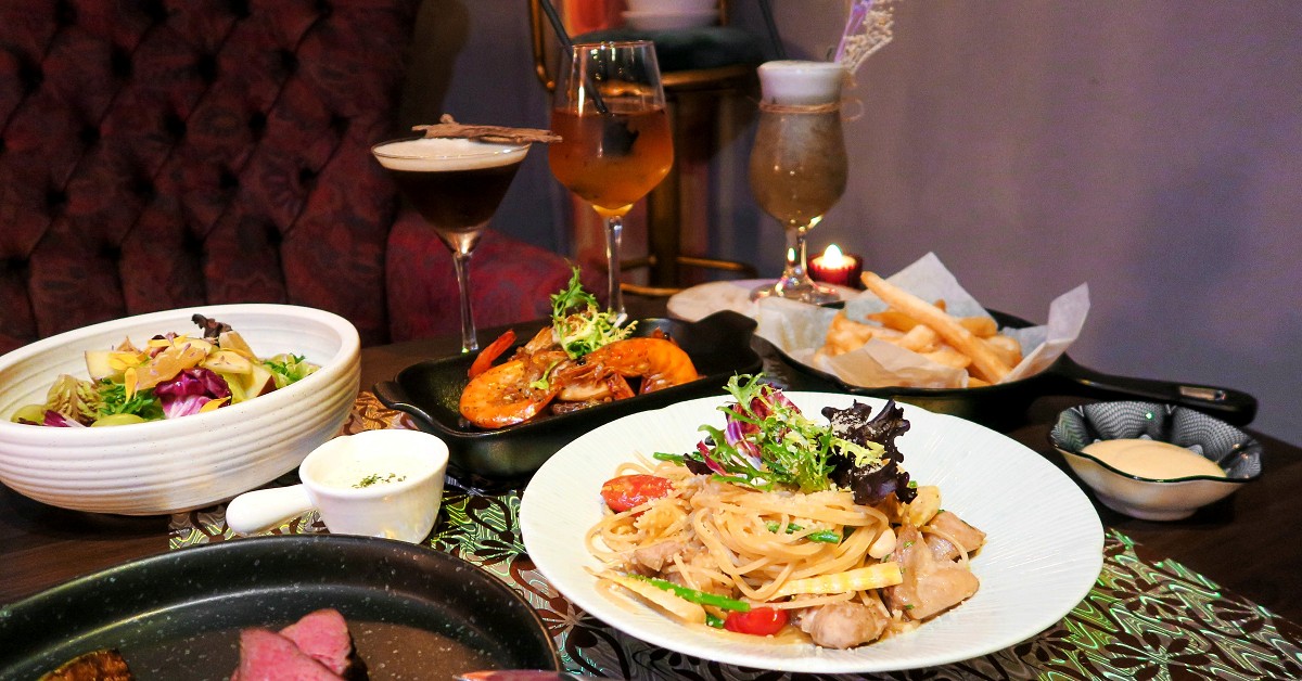 這酒怎麼喝都不會醉!?今晚我要喝十杯!超好拍的復古摩登風餐酒館! 大安站餐酒館、無酒精調酒、0%調酒