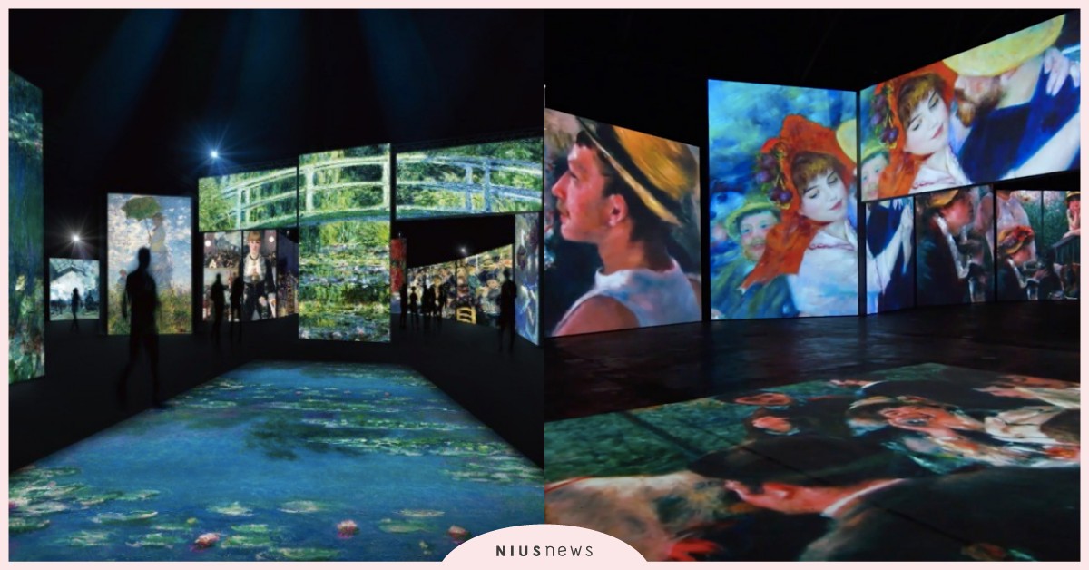 首展《印象莫內光影體驗展》高雄登場4大展區介紹！5公尺巨幕、2,000幅必看畫作 印象莫內—光影體驗展、莫內展覽、克洛德·莫內、印象派、Monet