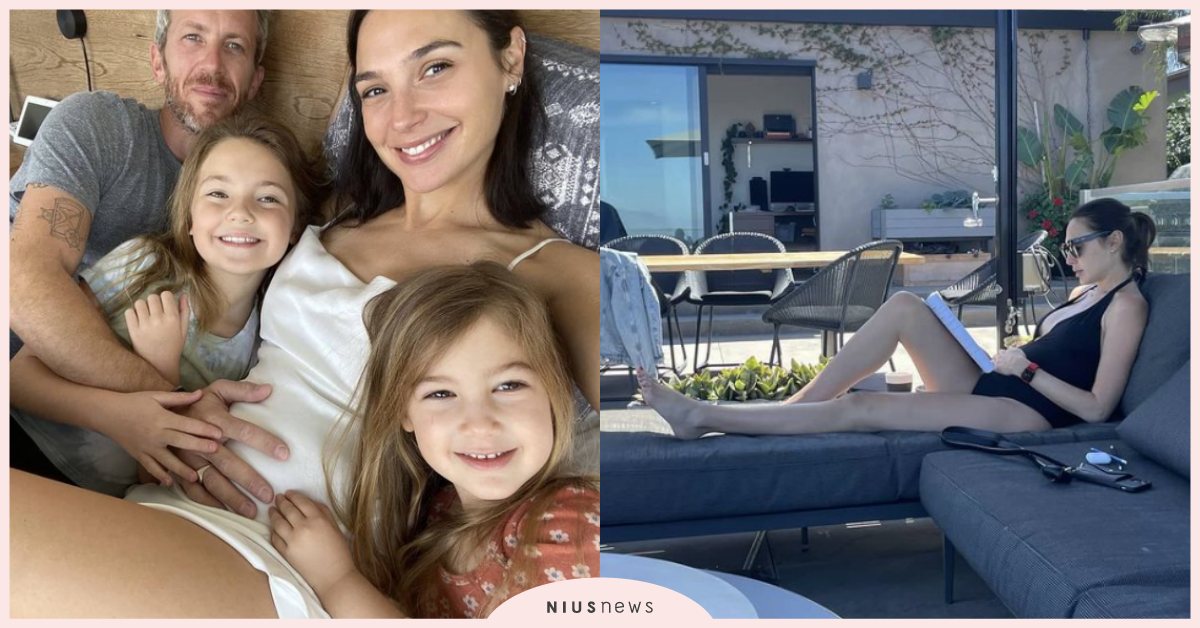 現實生活也是《神力女超人》！蓋兒加朵挺3胎孕肚素顏唱跳，細腰、大長腿美的不科學！ 蓋兒加朵、神力女超人、懷孕