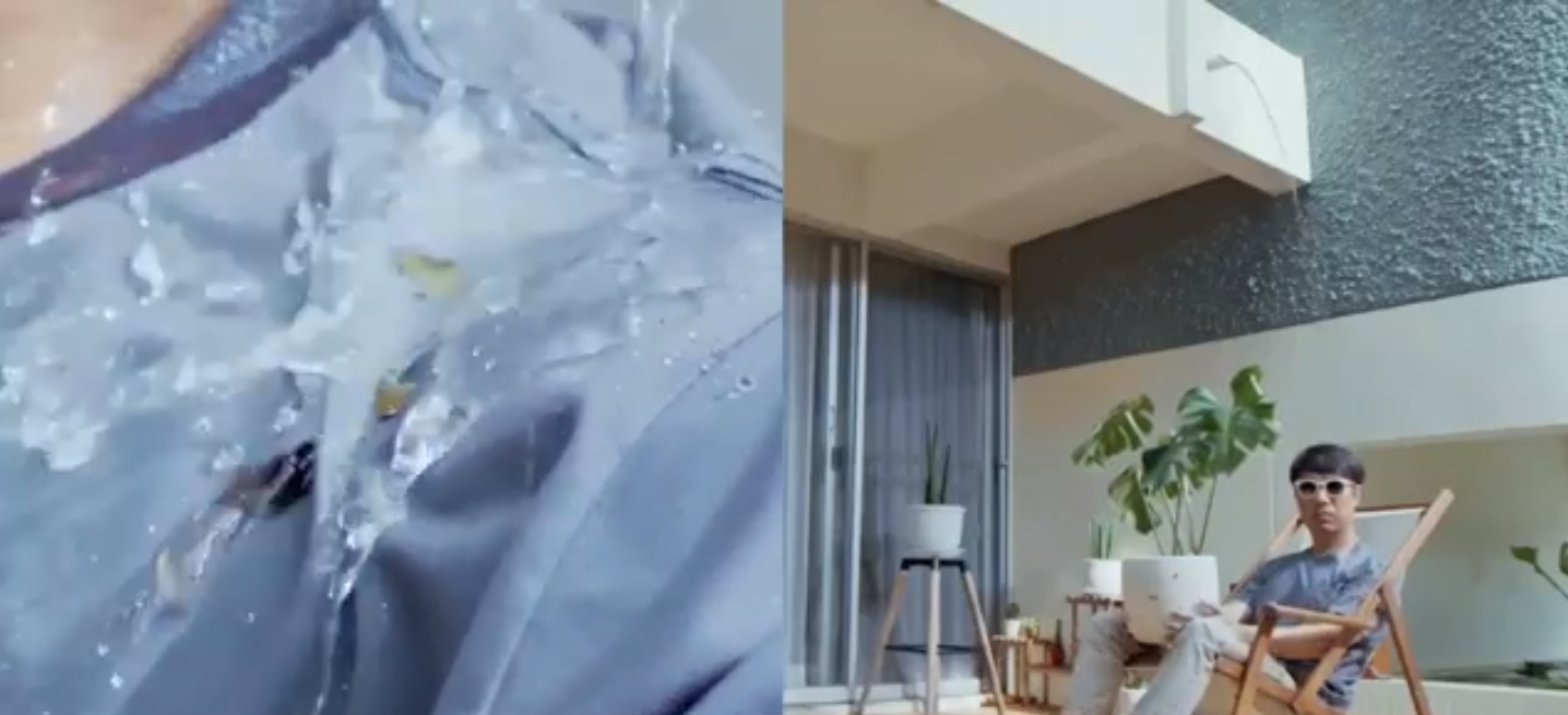 GQ的防水衣，腋下也不再尷尬了誒！好像有點心動 泰國、GQ、防水、沒在怕