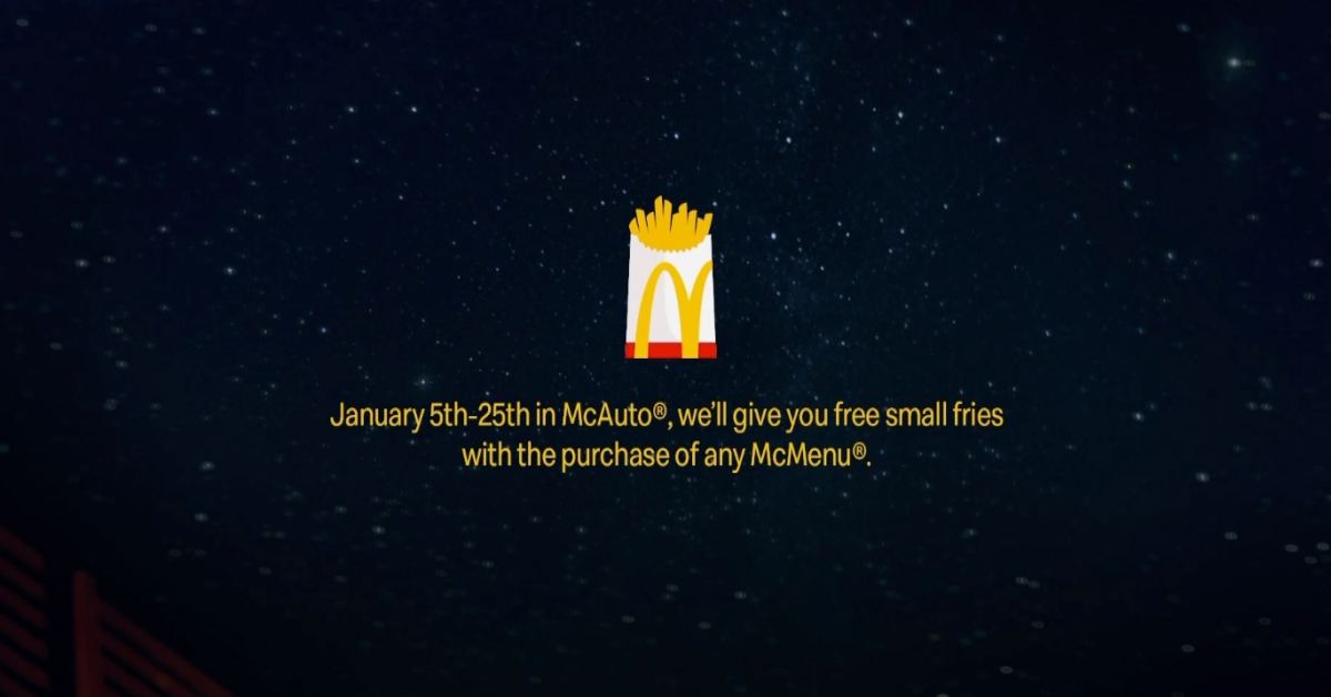 麥當勞也能有浪漫的邂逅啊！薯條跟愛情我都要了啦！ 西班牙、得來速、薯條、愛情