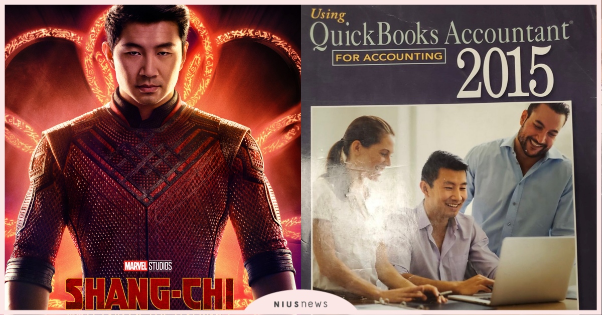 打開書包驚見「尚氣」！漫威英雄昔為4千元「臉被印在課本」，笑認：我這門課也學不好 尚氣、漫威、電影、漫威電影宇宙、劉思慕、超級英雄、圖庫模特兒、課本