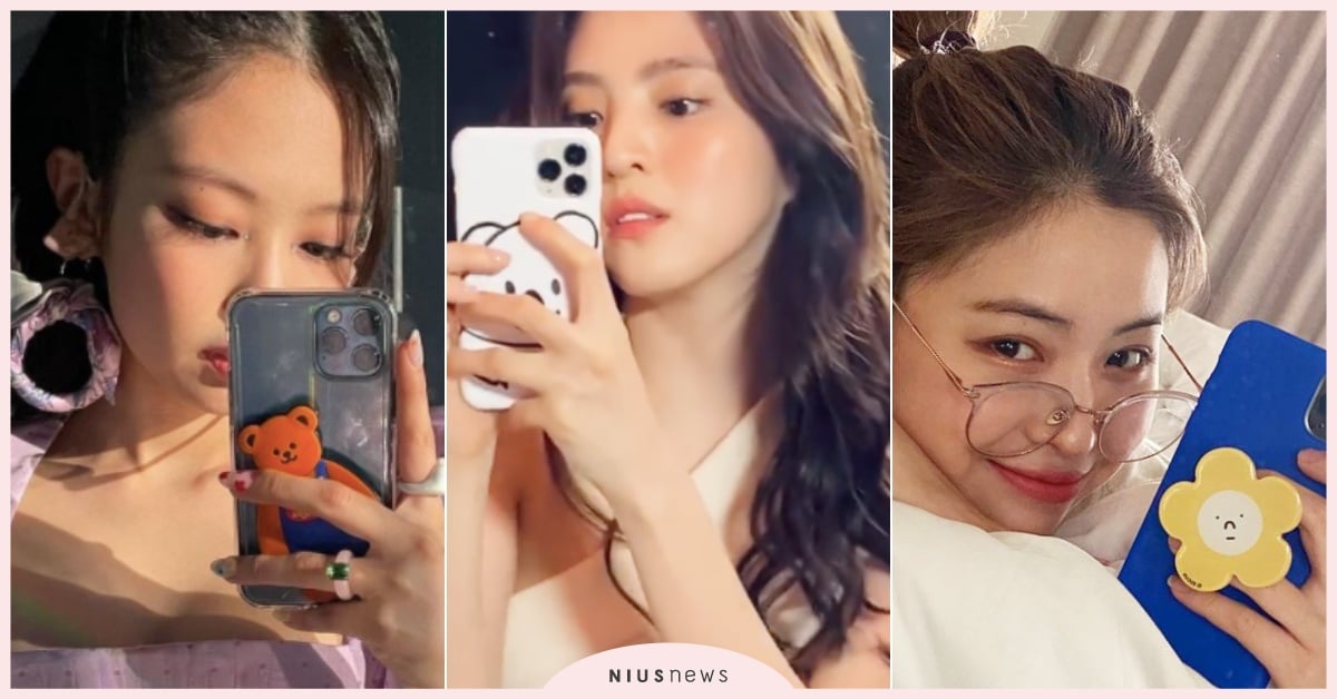 韓星私下愛用4大「小眾品牌手機殼」推薦！Jennie泰迪熊＆韓素希無尾熊殼被問爆 韓星手機殼、手機殼品牌推薦、韓國小眾品牌、3C周邊推薦、韓星手機支架、手繪風手機殼、BLACKPINK、韓素希