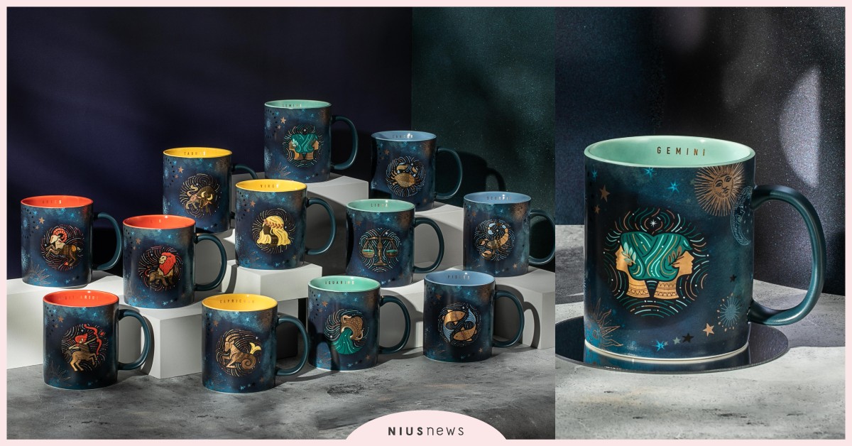 星巴克全新「12星座杯」銀河藍杯！「雙子座」和「巨蟹座」5月搶先上市 星座馬克杯、台灣星巴克、摩羯座馬克杯、水瓶座馬克杯、雙魚座馬克杯