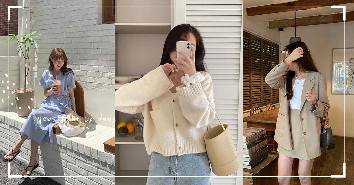 2021最燒網拍穿搭！韓妞必備西裝外套、排釦洋裝讓妳變身時尚潮妹 穿搭、時尚、春夏、網拍、熱銷、韓妞