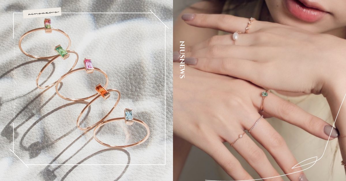 2022春夏「彩色寶石」大勢3色快收！薄荷綠戴上巨顯白、玫瑰粉最配小麥肌！ 2021春夏、飾品、趨勢、彩色寶石、薄荷綠