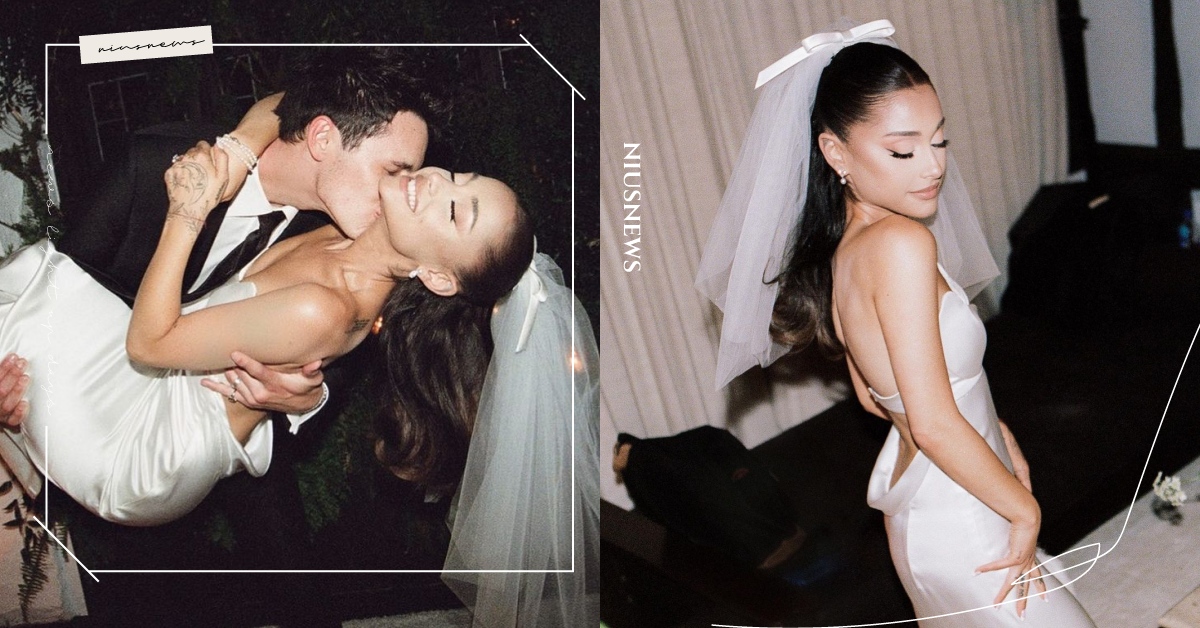 亞莉安娜「秘婚12天」首曬絕美婚紗照！甜吻帥新郎「超私密婚禮現場」曝光！ 亞莉安娜、結婚、亞莉安娜死會、亞莉安娜婚禮、亞莉安娜低調結婚