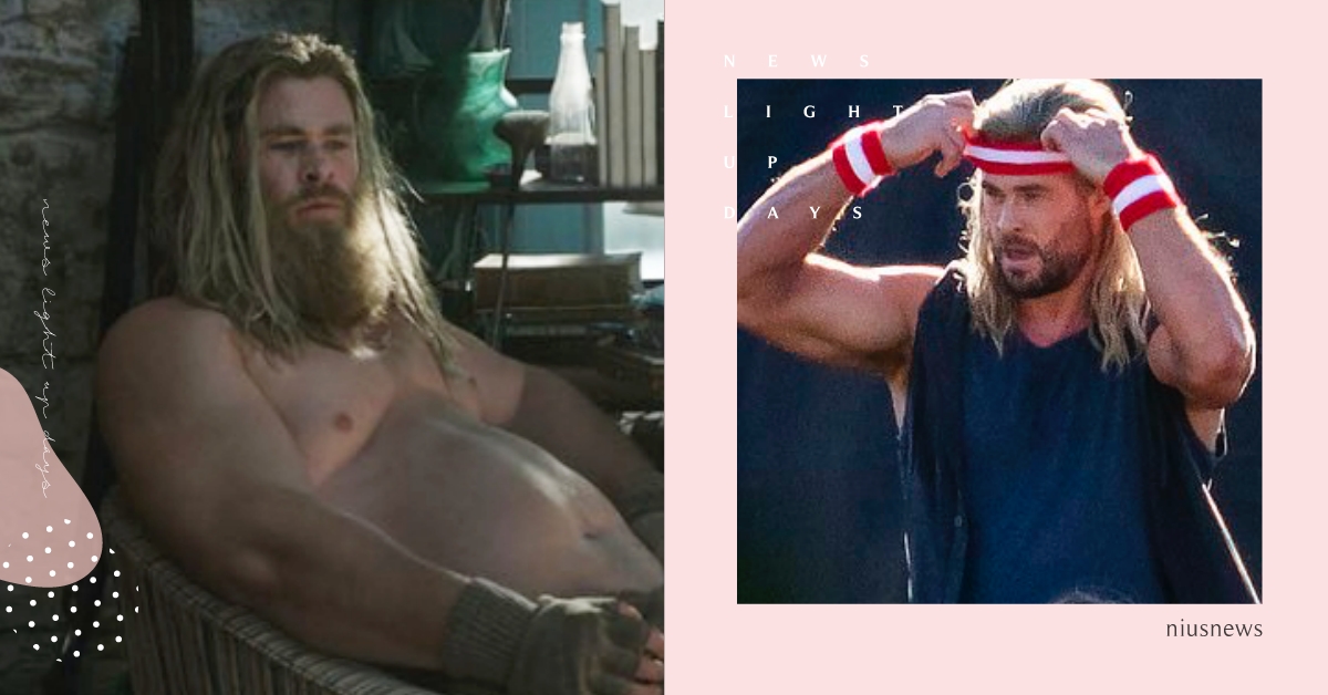 漫威《雷神索爾4》片場照曝光！克里斯漢斯沃「背心＋頭帶」運動中，網爆笑：公費減肥 雷神索爾4、漫威、漫威電影宇宙、雷神索爾4片場照、克里斯漢斯沃、減肥、胖雷神