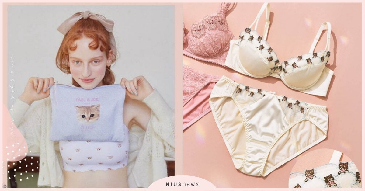 貓奴必收！PEACH JOHN×PAUL&JOE居家內衣系列，WFH也要可可愛愛 PEACH JOHN、PAUL&JOE、居家服、內衣、聯名