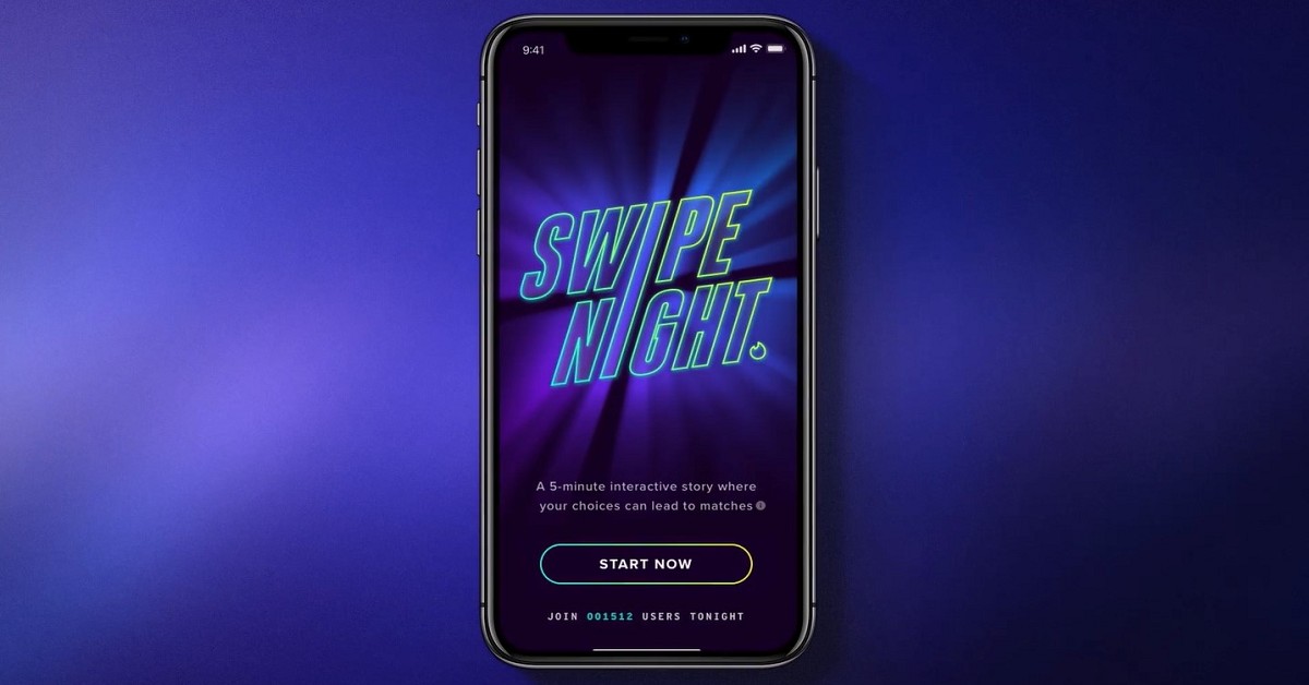 交友軟體還只看臉？那個也很重要！ 美國、Tinder、Swipe Night、創意