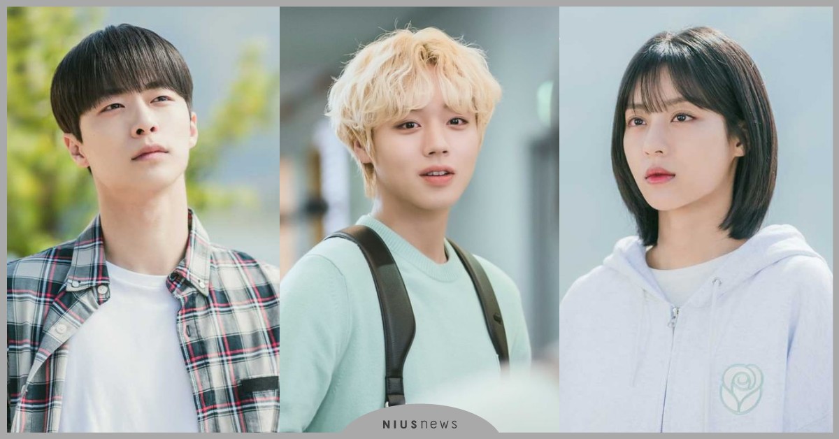 韓劇《遠看是蔚藍的春天》7大青春看點：「人生遠看像喜劇，近看像悲劇！」 韓劇推薦、2021韓劇、遠看是蔚藍的春天、朴志訓、姜旻兒、裴仁赫、愛奇藝、漫改、青春、校園