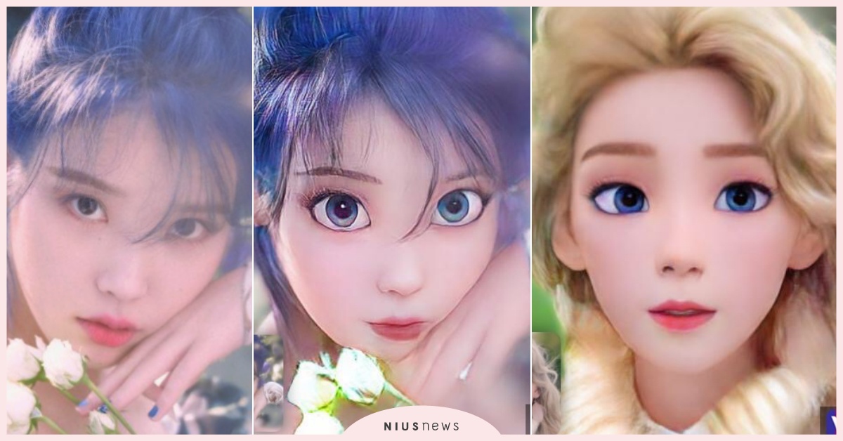太妍艾莎＆IU雲妮露！12韓女星「迪士尼化變公主」爆熱議，這位根本真人愛麗兒 AI、卡通、迪士尼、變臉APP推薦、大頭貼、Voilà AI Artist、韓星APP、IU、BLACKPINK、少女時代、TWICE