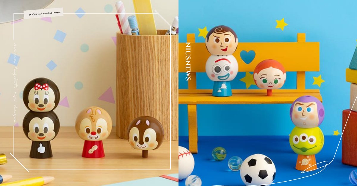 把米奇、小熊維尼當陀螺轉！日本推「迪士尼角色食玩」，圓球造型相疊變「糰子」超可愛 迪士尼、米奇、米妮、奇奇蒂蒂、玩具總動員、小熊維尼