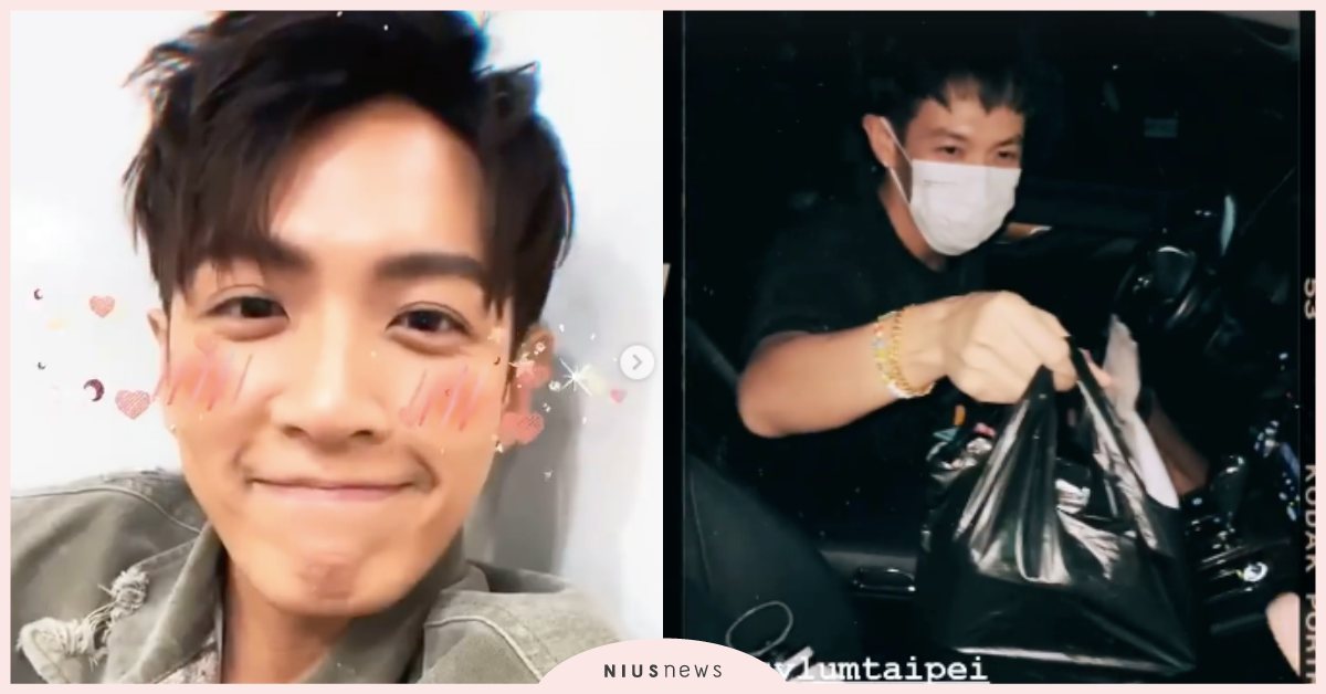 這外送員有點帥！柯震東不開直播親自上陣外送KID、婁峻碩：「記得5星好評！」 柯震東、外送、KID、婁峻碩