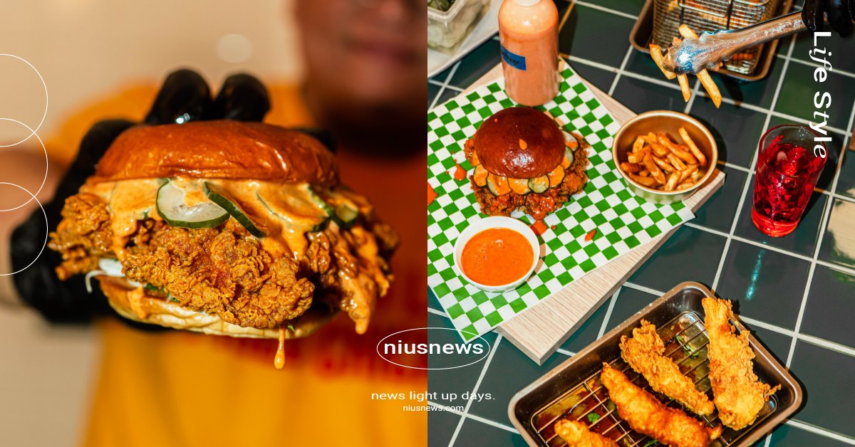 深夜炸雞酒吧「週末炸雞漢堡部」台中開幕！打造獨家「蜂蜜蛋糕炸雞」＆新款「快樂堡」 週末炸雞俱樂部、炸雞漢堡、套餐、外帶、信義店、甜甜圈漢堡、炸雞堡、WEEKEND CHICKEN、雞吧 Chicken Bar、酒吧、旗艦店、週末就是要吃炸雞