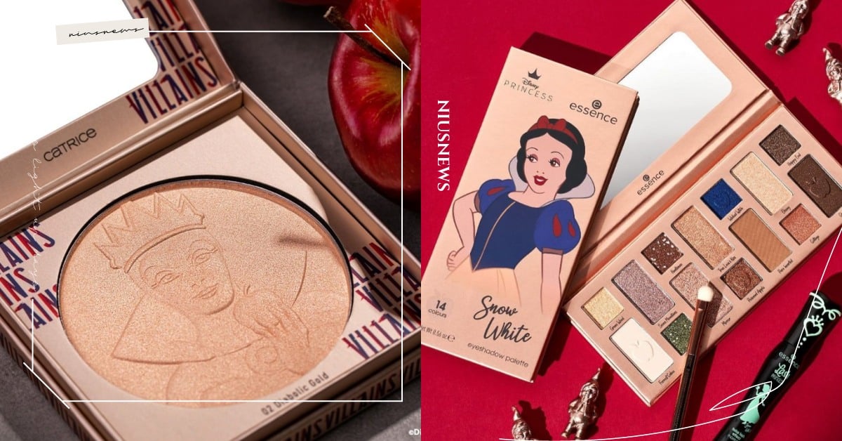 迪士尼公主、反派彩妝台灣開賣！白雪公主眼彩盤、壞皇后打亮必收，還有烏蘇拉蜜粉刷 迪士尼、公主、小美人魚、白雪公主、壞皇后、烏蘇拉、Catrice、essence