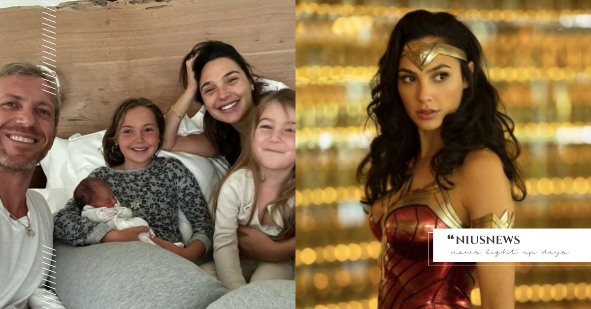 晉升三寶媽！《神力女超人》蓋兒加朵素顏上鏡曬「一家5口」超甜全家福照！ 蓋兒加朵、神力女超人、懷孕、生產、全家福