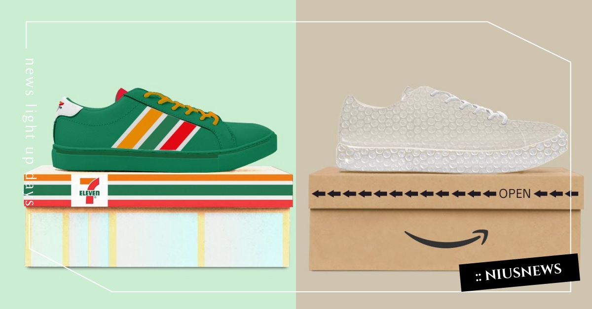 7-ELEVEN出球鞋？日本設計透明氣泡鞋、樹樁可麗露，網友力求：「我想買！」 日本、設計、藝術、ミチル、創意、獵奇