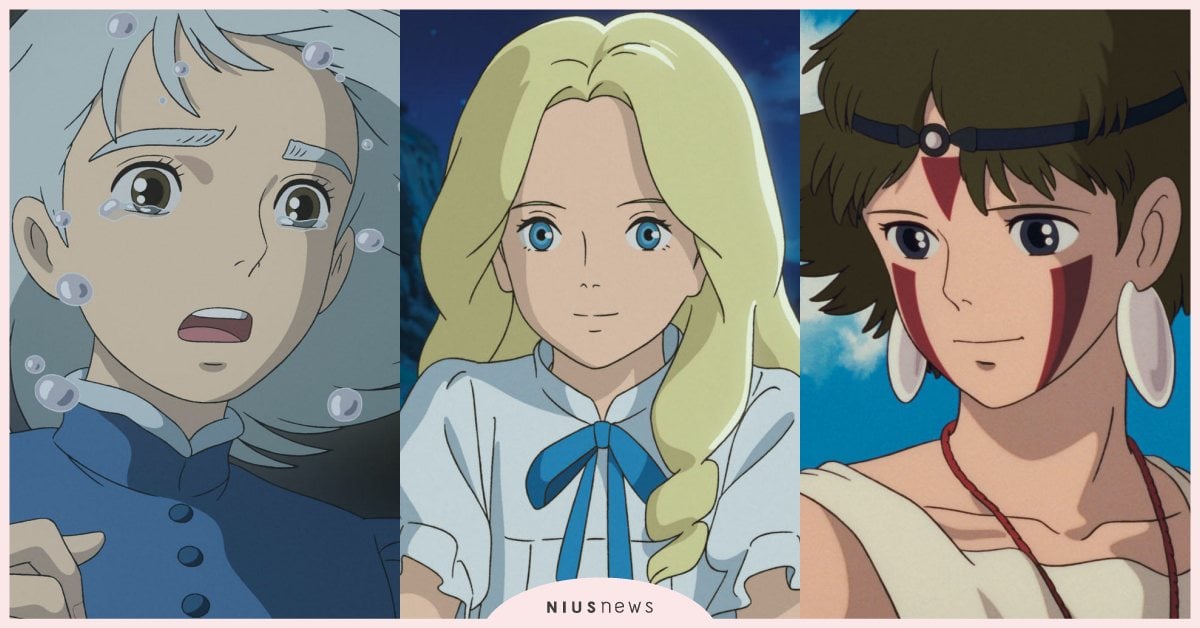 《魔法公主》小桑、《霍爾的移動城堡》蘇菲誰顏值高？日網票選「吉卜力最美女角」榜單 吉卜力、霍爾的移動城堡、魔法公主、阿席達卡、蘇菲、小桑、魔女宅急便、回憶中的瑪妮