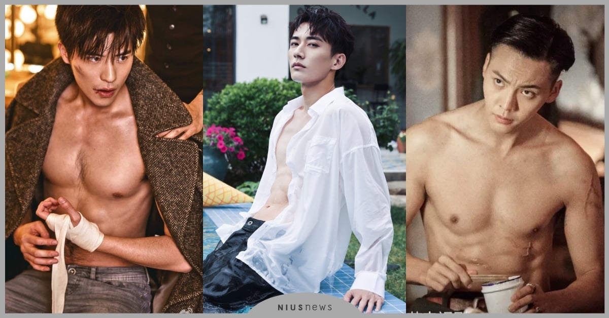 12位「腹肌炸裂」陸劇男星！劉學義、陳偉霆、徐開騁大秀身材，公費洗澡超養眼！ 腹肌男星、龔俊、張新成、李現、白敬亭