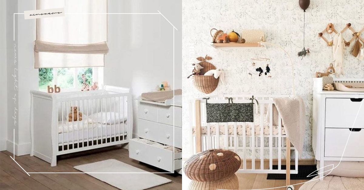 牆上掛畫框、床上堆毛毯玩偶！4種看起來很美但超NG的「嬰兒床佈置」 嬰兒床、安全、佈置、危險、嬰兒