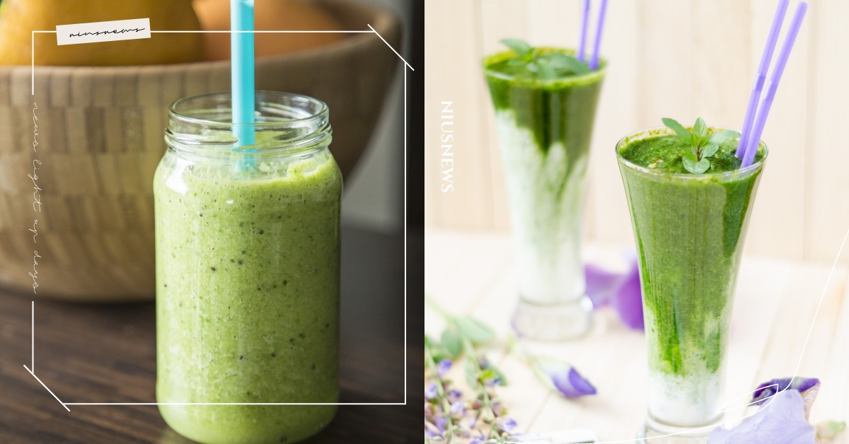 便秘、小腹變大怎麼辦？營養師分享順暢有感「綠拿鐵」配方，準備3種食材懶人也會做 高敏敏、綠拿鐵、順暢、排便卡卡、便秘、配方、地瓜葉、空心菜、小腹、營養師