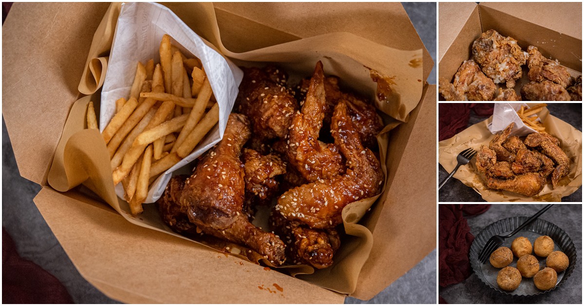 【靈魂炸雞 SOULCHICKEN】讓炸雞安撫我們吧｜5種口味美韓式一起滿足 異國美食、韓式炸雞、八德美食