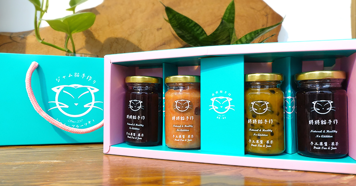 將將貓手作天然手工果醬禮盒，紅心芭樂口味甜蜜蜜推薦 