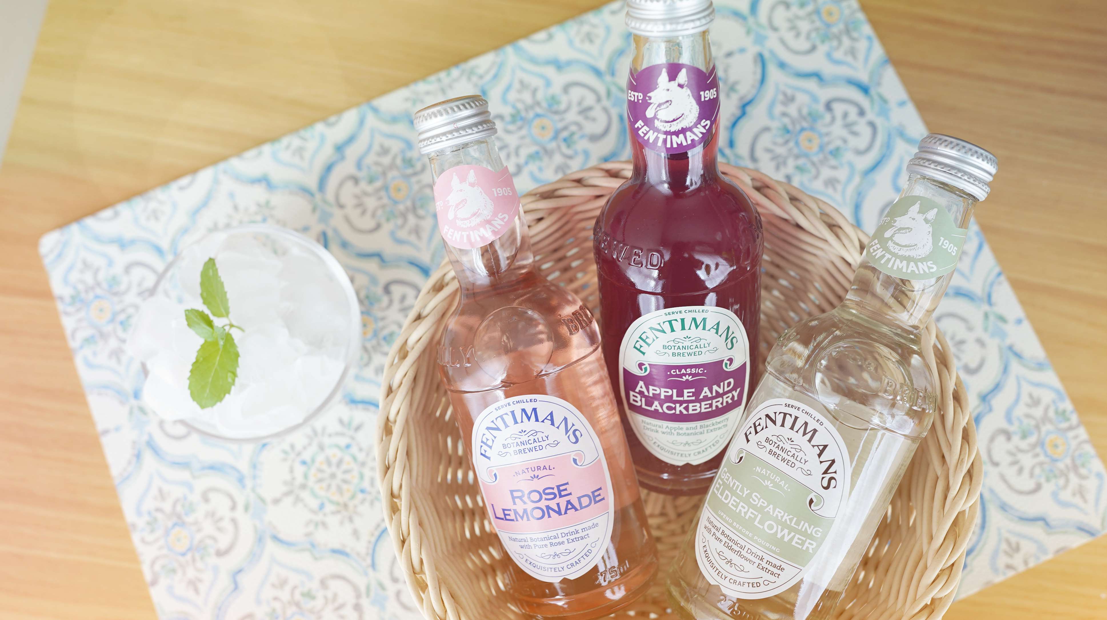 夏日清爽系氣泡飲料！英國原裝進口 Fentimans 釀製風味汽水 無酒精、低熱量、Fentimans 釀製風味汽水、氣泡水、Fentimans