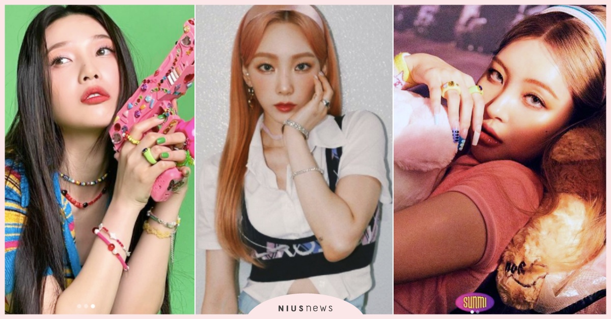 太妍＆宣美回歸穿搭！2021韓星「Highteen時尚」正紅，4招複製校園女神風 2021韓星回歸、韓星穿搭、韓星私服、韓女偶像時尚、韓國時尚