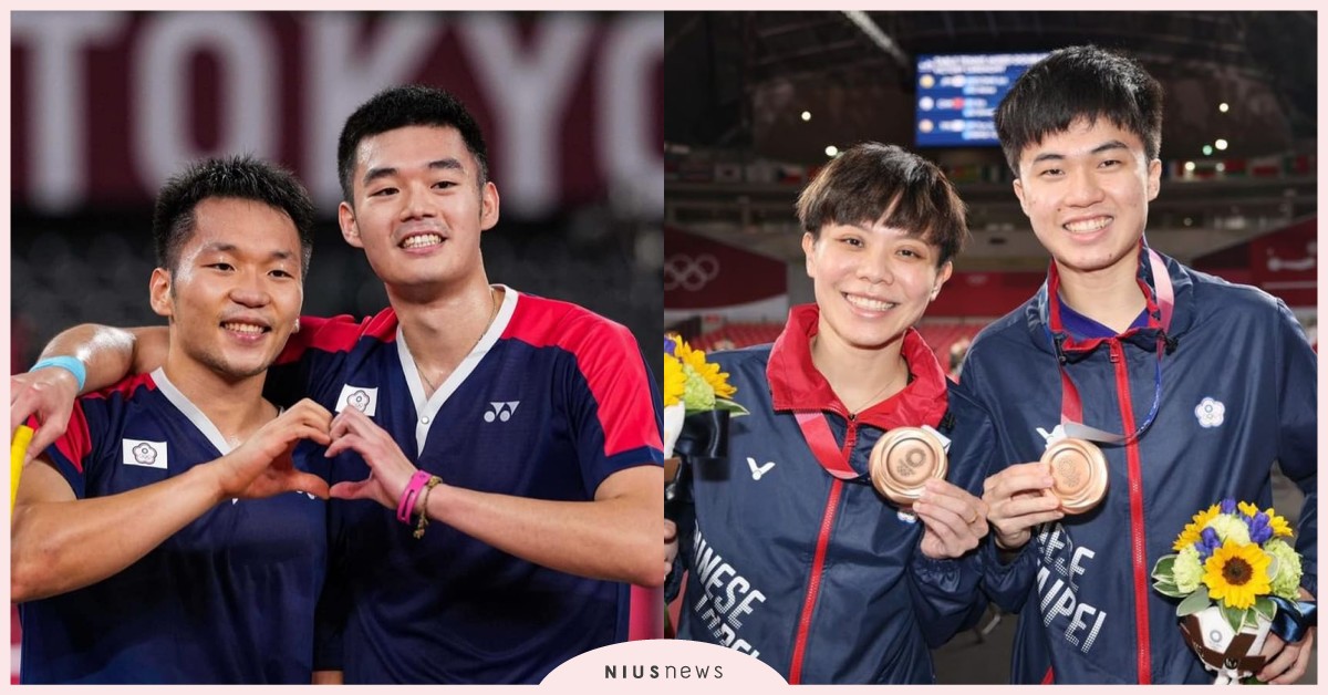 東京奧運「14位國民代表」！國民CP「麟洋配」、全台最可愛的「國民金孫」林昀儒 東京奧運、東京奧運中華隊、台灣、戴資穎、李智凱