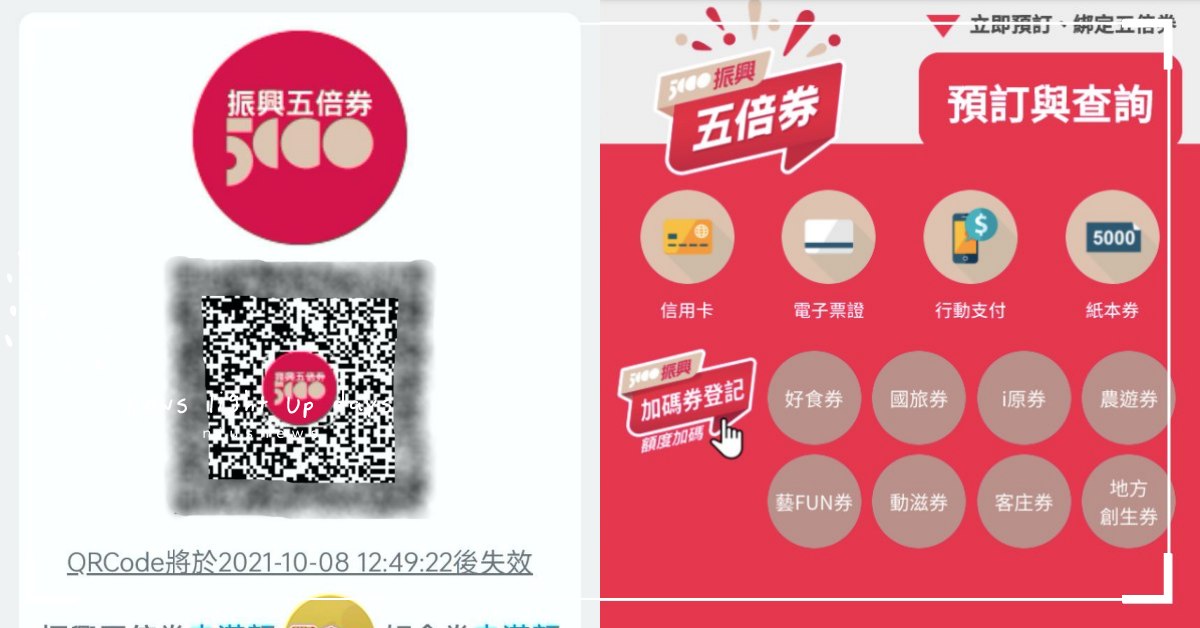 「振興五倍券」數位標章是什麼？領電子券的妞妞必知的優惠！想要兌換全靠它 振興5倍券、振興五倍券、振興抵用券、振興券、coupon券、武漢肺炎、新冠肺炎、紓困方案、振興消費券、先消費後折扣、行政院、蘇貞昌