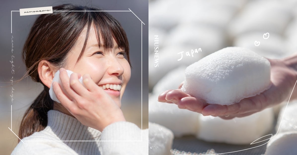 爛肌逆轉救星！日本純天然蒟蒻海綿，洗臉同時保濕，告別粉刺、痘痘肌養出咕溜Q彈肌！ 日本、洗顏蒟蒻海綿、純天然、純手作