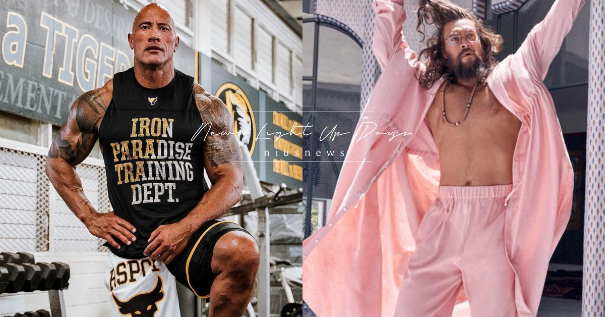 「該不該每天洗澡」好萊塢巨星熱議！水行俠狂被問、巨石強森急澄清：1天3次還去角質 電影、水行俠、巨石強森、傑森摩莫亞、洗澡