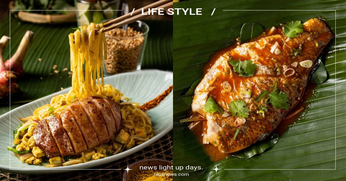 米其林泰式料理「帕泰家」20大必點推薦！蕉葉酸辣烤魚濃郁超涮嘴，年末推白飯吃到飽 帕泰家、BAAN PHADTHAI、台北、米其林推薦、泰國餐廳、泰式料理、新光三越A8、豆府餐飲集團、帕泰醬湯河粉、泰式奶茶