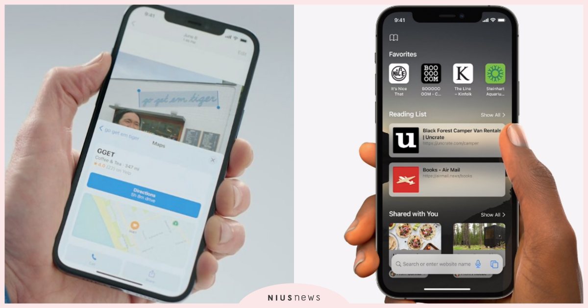 iOS 15 10大亮點新功能！能找到關機的iPhone、相機會「自動偵測文字」 蘋果、Apple、iPhone、iOS、iOS 15、FaceTime、Live Text