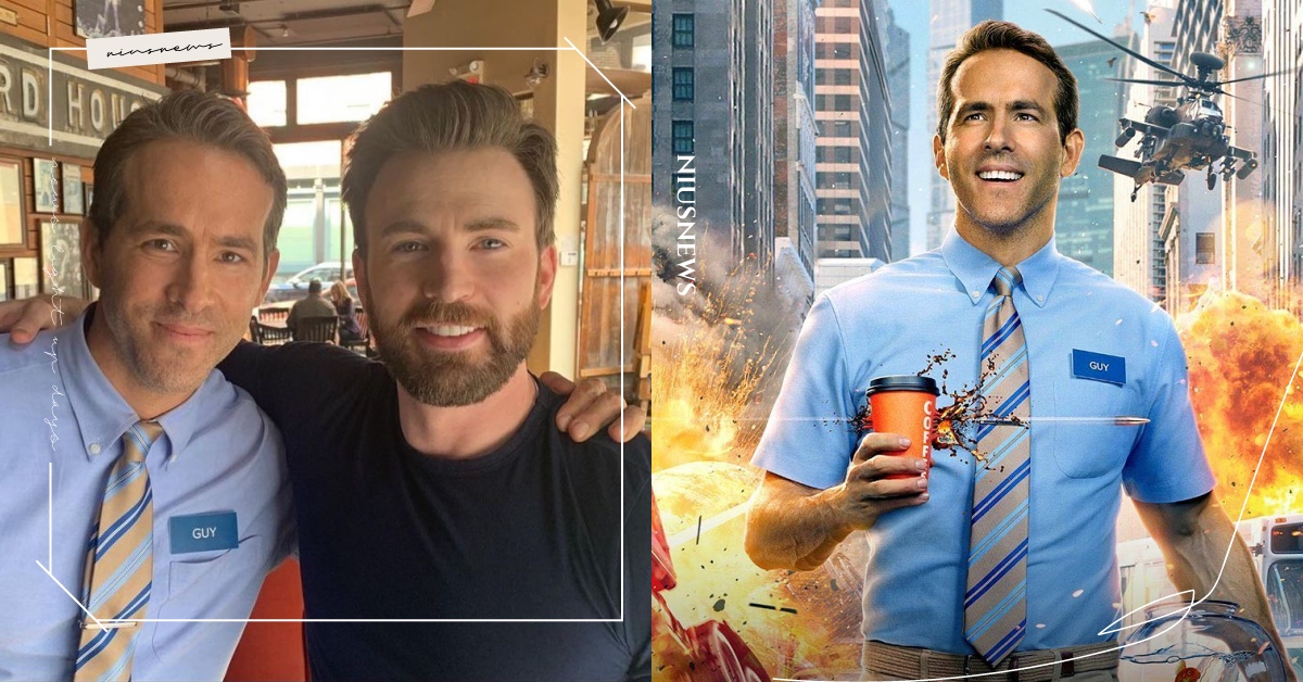 彩蛋超多！萊恩雷諾斯曬《脫稿玩家》片場照，克里斯伊凡、休傑克曼5位大咖男神客串 萊恩雷諾斯、脫稿玩家、電影、美國隊長、死侍、克里斯伊凡、休傑克曼