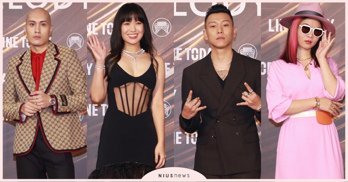 金曲32男女星紅毯！瘦子小露胸前刺青、孫盛希透視裝全場最性感，壞特最大臉部露出 金曲32、紅毯、星光大道、瘦子、孫盛希、壞特