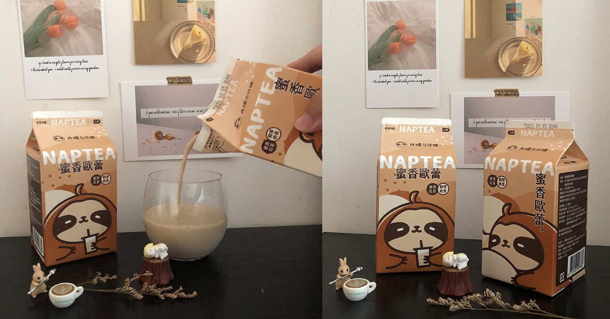 厚奶控會愛上的蜜香歐蕾 全家x再睡5分鐘獨家聯名新品  超商美食、超商新品、全家新品、再睡5分鐘、蜜香歐蕾