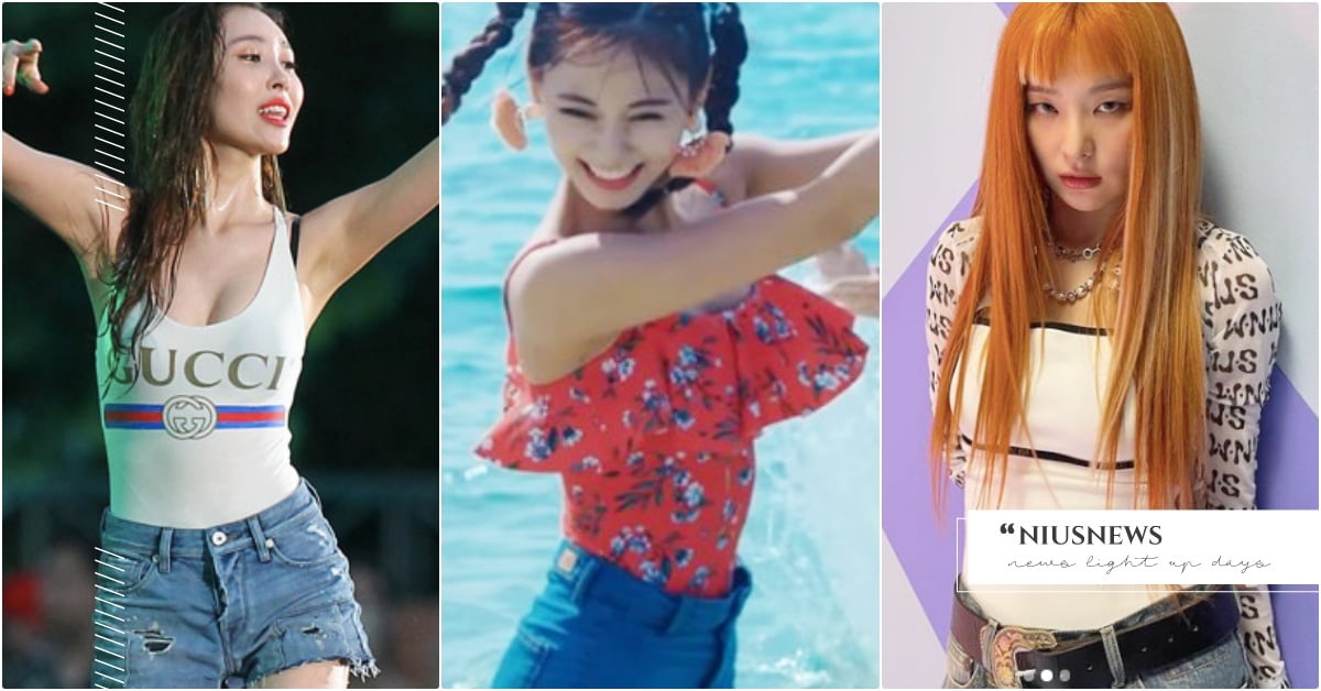 子瑜＆華莎也穿過！8位韓星夏天都在「連身泳衣＋牛仔褲」，出遊一組亮相辣得時髦 子瑜、華莎、Jennie、JennieMV、韓星穿搭、韓星泳裝、Red Velvet穿搭、ITZY彩領、宣美穿搭