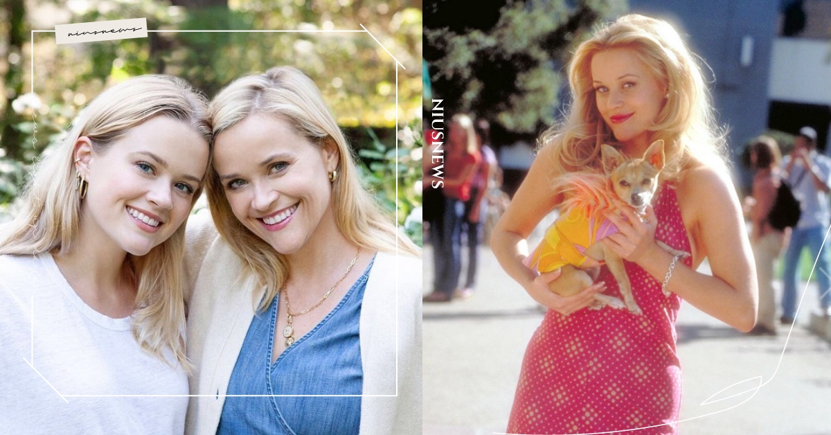 是雙胞胎？瑞絲薇斯朋21歲女兒「神複製媽媽外貌」百萬網友驚呆：可以演《金法尤物》 瑞絲薇斯朋、金法尤物、Reese Witherspoon、電影